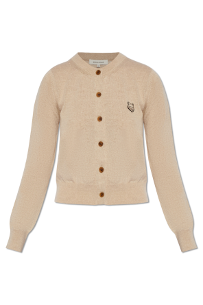 patchwork collared jacket od Maison Kitsuné