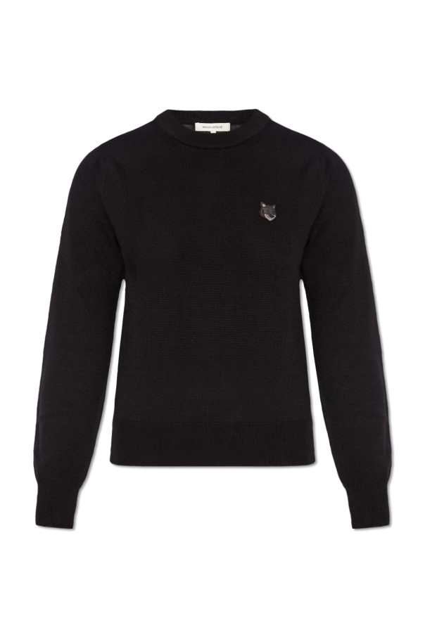 Maison Kitsuné Peak sweater with logo