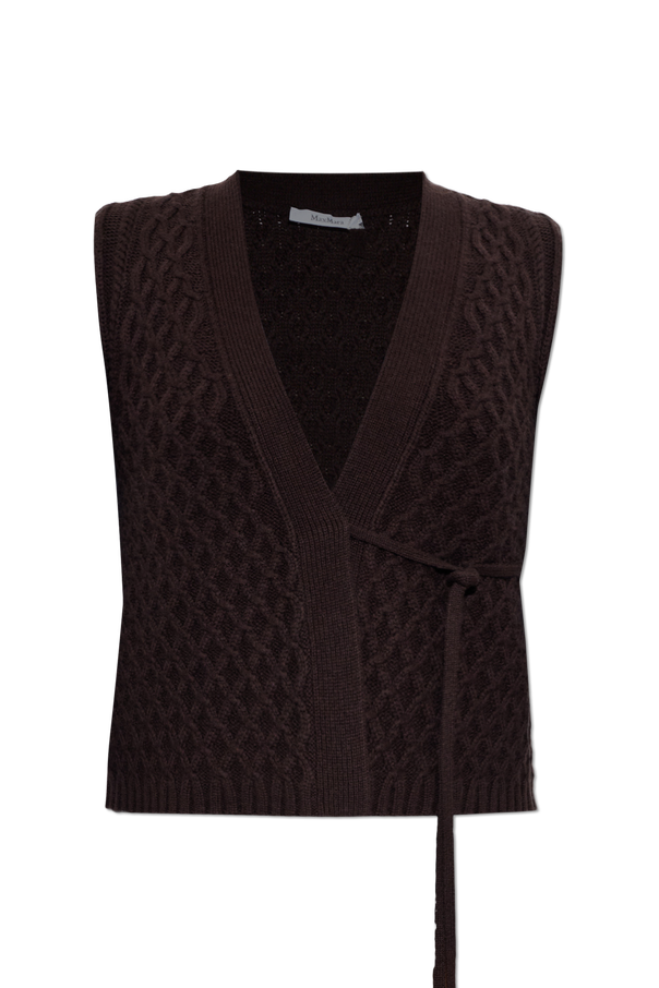 Max Mara ‘Lembo’ wool vest