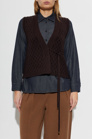 Max Mara ‘Lembo’ wool vest