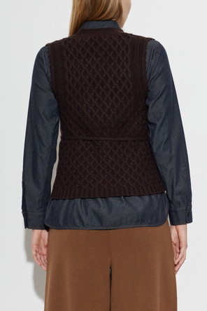 Max Mara ‘Lembo’ wool vest