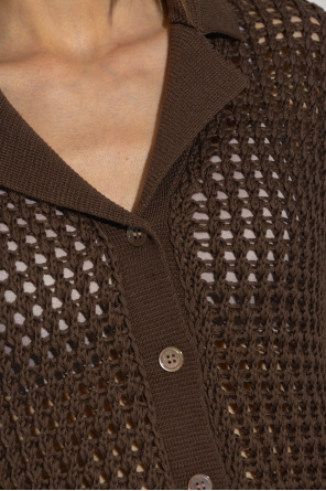 Theory Cardigan with short sleeves