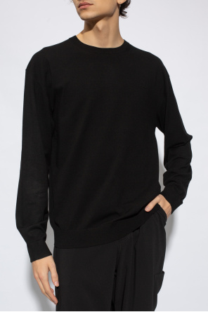 Helmut Lang Sweater Short-Sleeve with logo