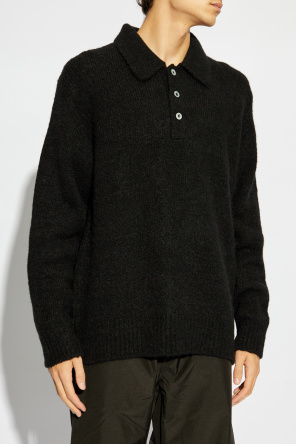 Norse Projects Sweter `Rasmus` typu `polo`