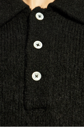 Norse Projects Sweter `Rasmus` typu `polo`