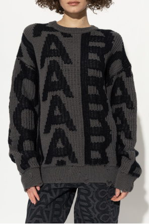 Marc Jacobs Wełniany sweter z logo