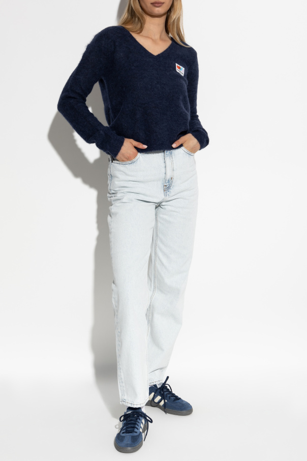 American Vintage Suéter con parche con logo