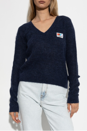 American Vintage Suéter con parche con logo