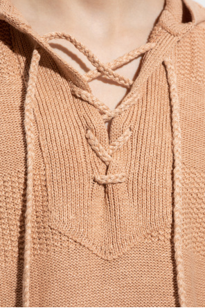 Nick Fouquet Hooded angels sweater