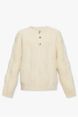 ‘figo’ monogrammed sweater od Nanushka