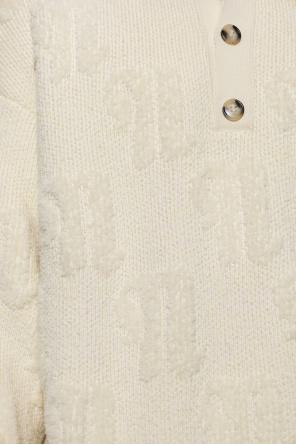 Nanushka ‘Figo’ monogrammed Premium sweater