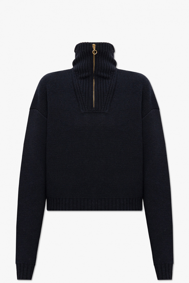 ‘Kira’ turtleneck Sweater Cotton od Nanushka