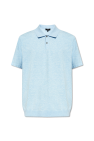 TEEN logo-print short-sleeved polo shirt