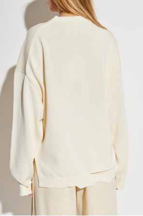 Helmut Lang Distressed Sweater