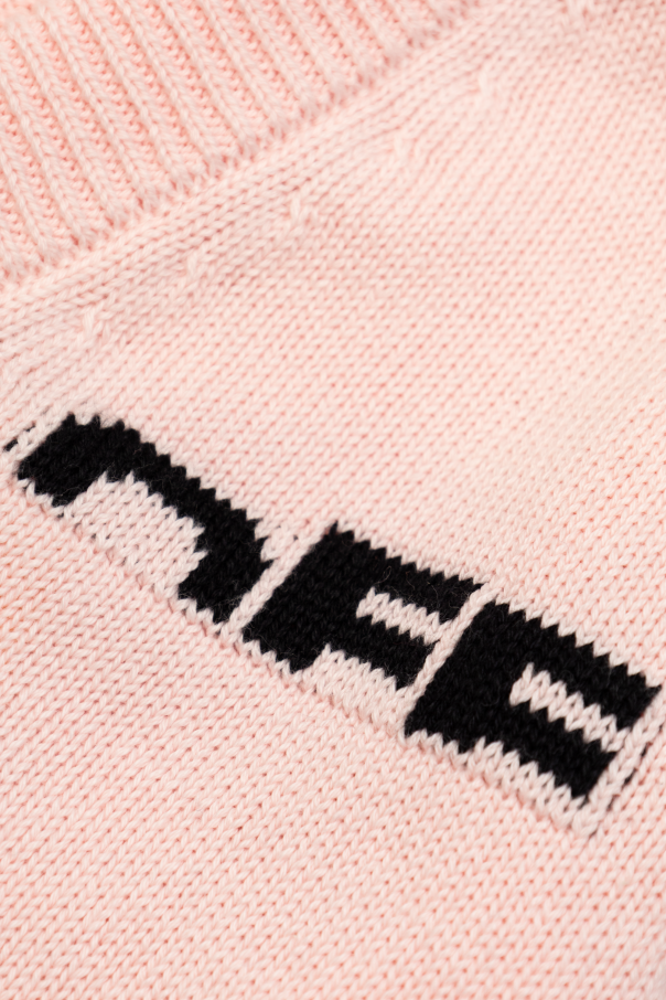 Off-White Kids Cardigan with logo