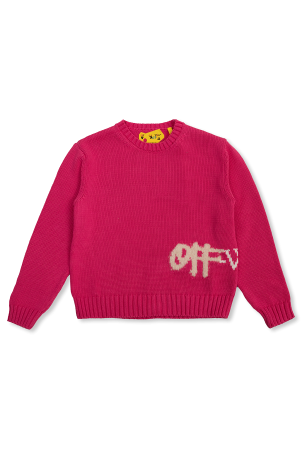 Sweater with logo od Off-White Kids