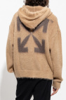 Off-White BROWN Hooded sweater