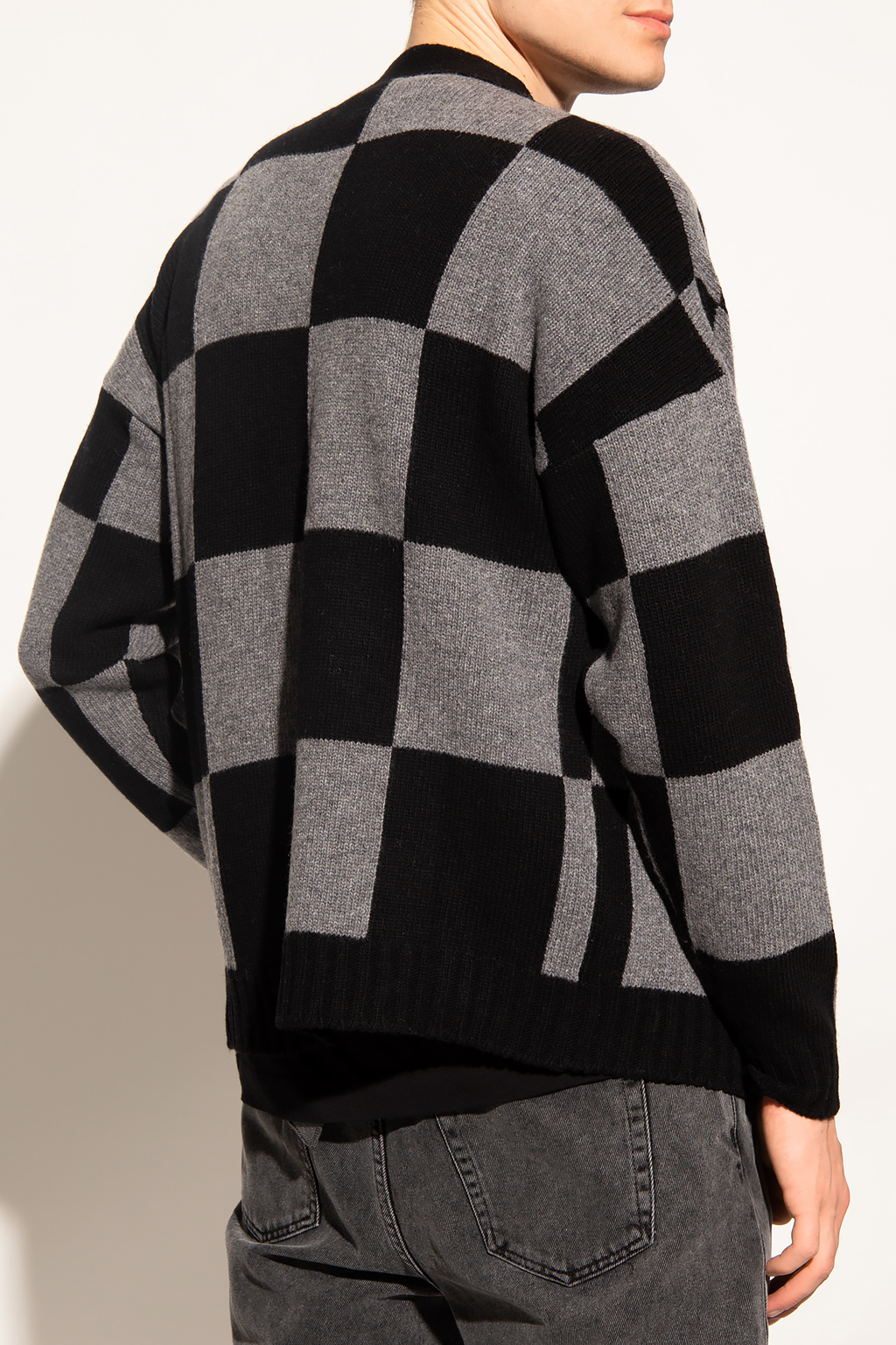 Off-White Cardigan with logo