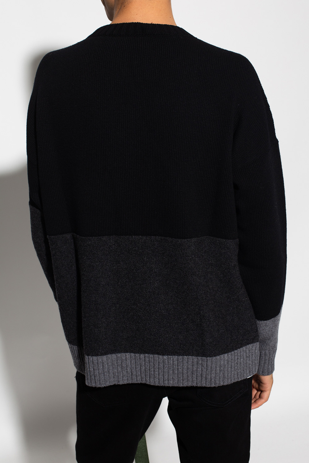 Off-White Knitted sweater with logo