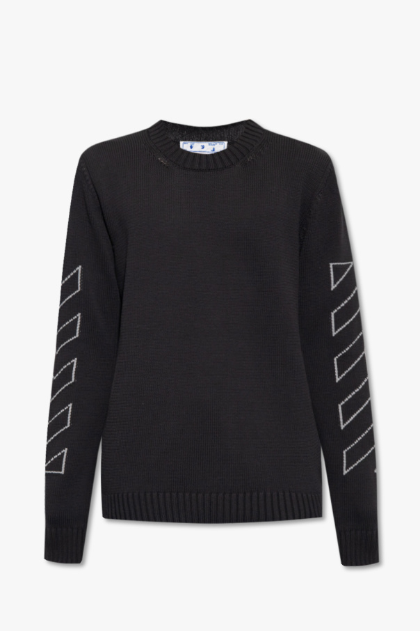 Off-White Sweater tex with logo