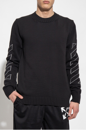 Off-White Sweater tex with logo
