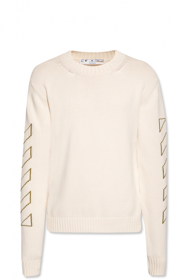 Off-White cropped logo sweatshirt gucci bluza xjcrr