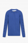 Off-White BLUE Sweater with arrow motif