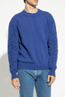 Off-White BLUE Sweater with arrow motif