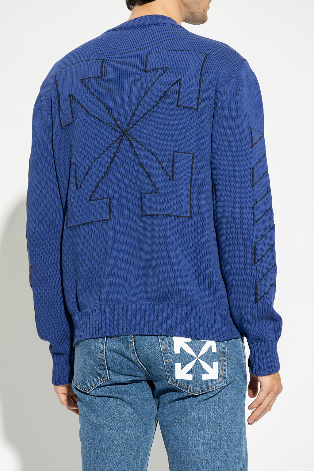 Off-White Kazuyuki Kumagai classic knitted sweater