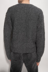 Off-White Criminal Damage colourblock sweatshirt in black and grey