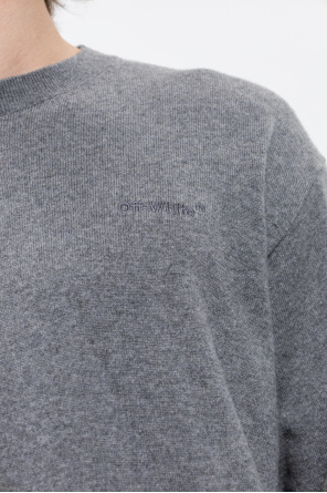Off-White Cashmere sweater with logo
