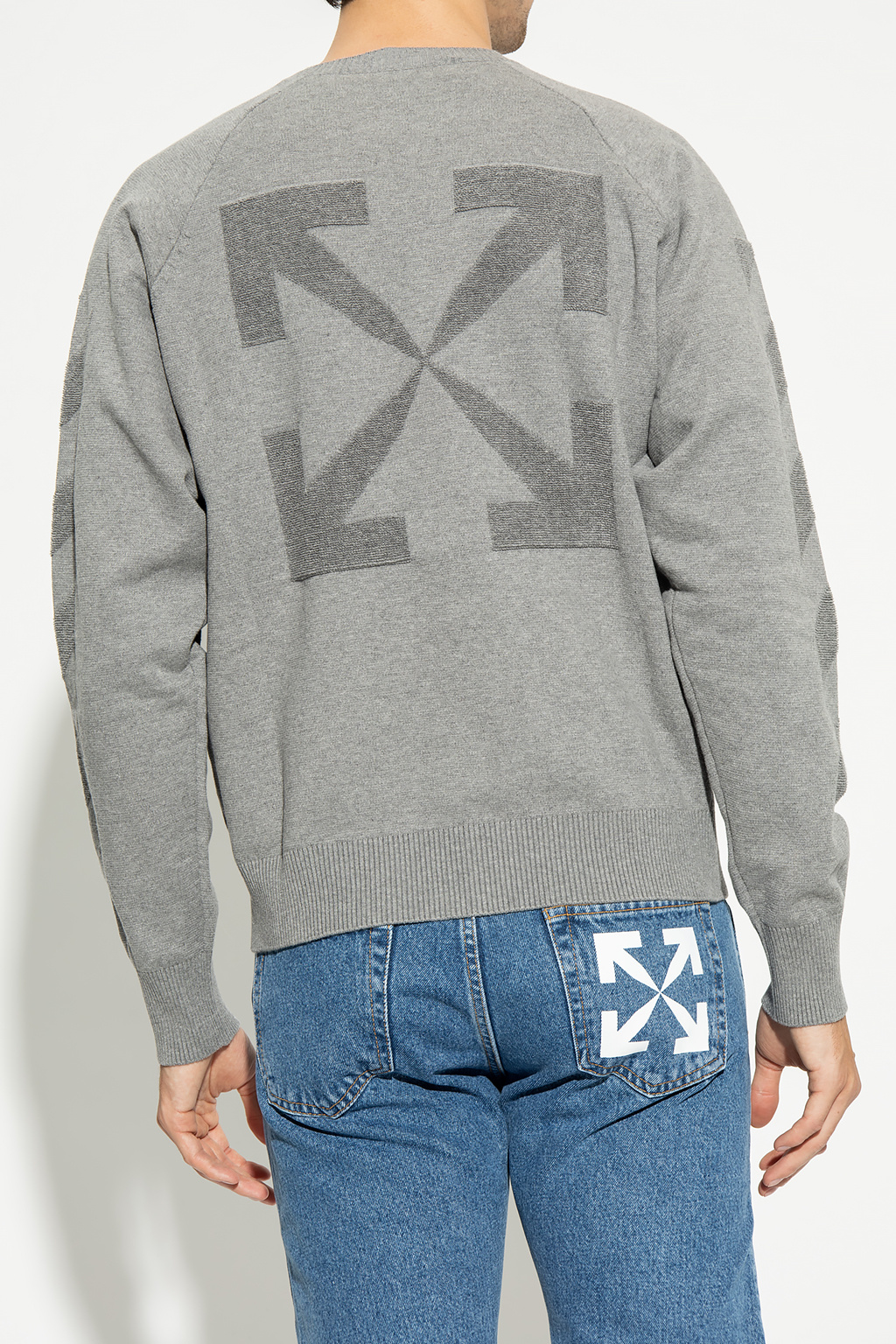 Off-White Sweater with arrow motif