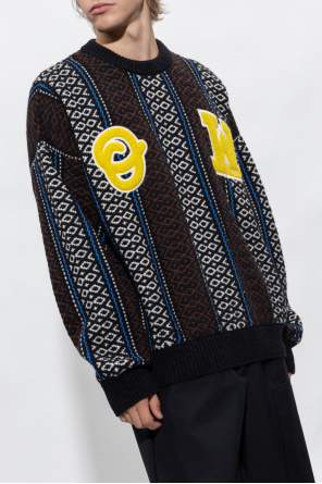 Off-White Patterned Monogram sweater