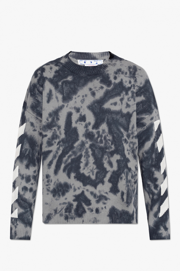 Off-White Tie-dye Patch sweater