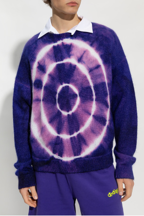 Off-White Tie-dyed FRAME sweater