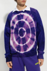 Off-White PURPLE Tie-dyed sweater