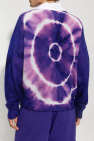 Off-White PURPLE Tie-dyed sweater