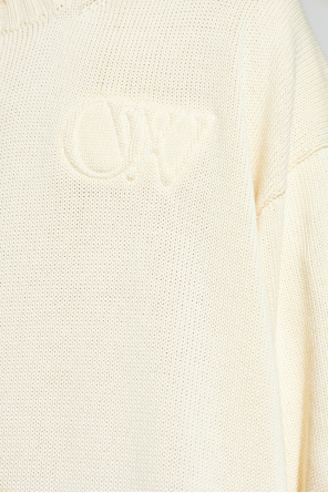 Off-White Sweter z logo