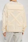 Off-White cream Sweater with logo