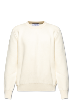 Bershka Jasnobrązowy T-shirt o kroju podkreślającym sylwetkę z elastycznymi wykończeniami