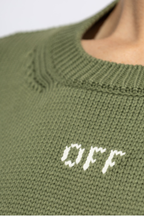 Off-White Sweter z logo