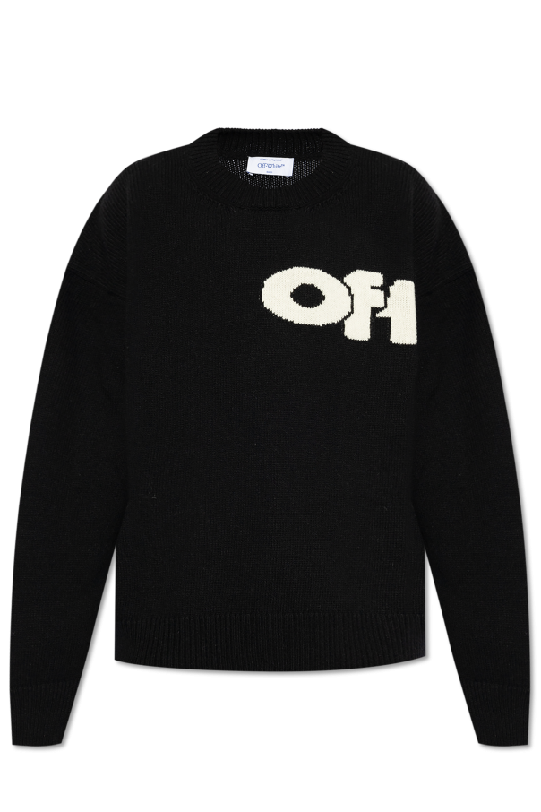 Off-White Sweter z logo