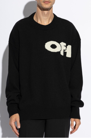 Off-White Sweter z logo