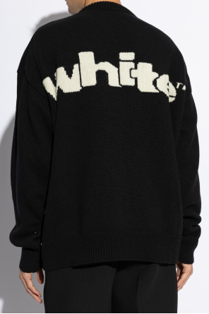 Off-White Sweter z logo