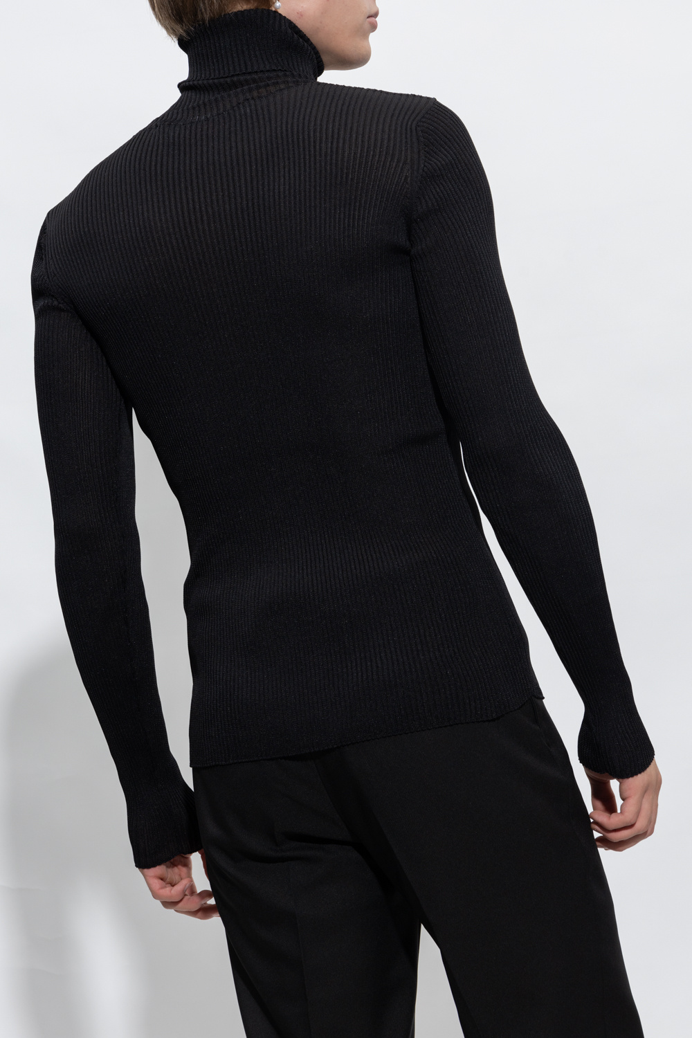 Off-White Ribbed turtleneck top