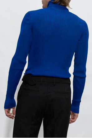 Off-White Ribbed turtleneck top