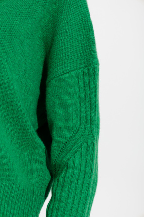 AllSaints ‘Orion’ cashmere logo-print sweater