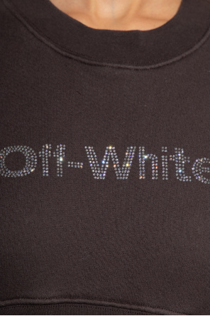 Off-White Fendi Kids embossed-logo short-sleeve T-shirt