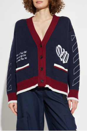 Off-White Cardigan with pockets