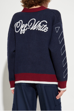 Off-White Cardigan with pockets